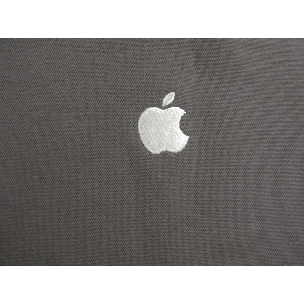 Apple Employee Exclusive Full‎ Zip Bomber Jacket Slate Gray Mens XL Logo 2117